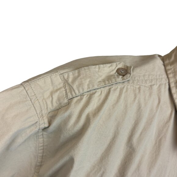 Steve's Jeans button down shirt, size 3X, short sleeves, pockets, 100% cotton - Picture 3 of 7